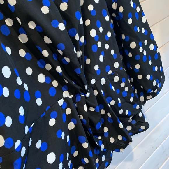 Mandee | Plus Size Polka Dot Blouse - Picture 2 of 6